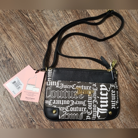 Juicy Couture Handbags - 🤍👜Juicy Couture | Pullout Pouch Crossbody👜🖤